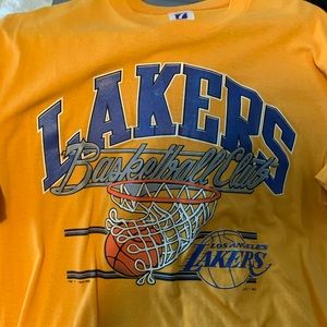 Vintage lakers t-shirt XL